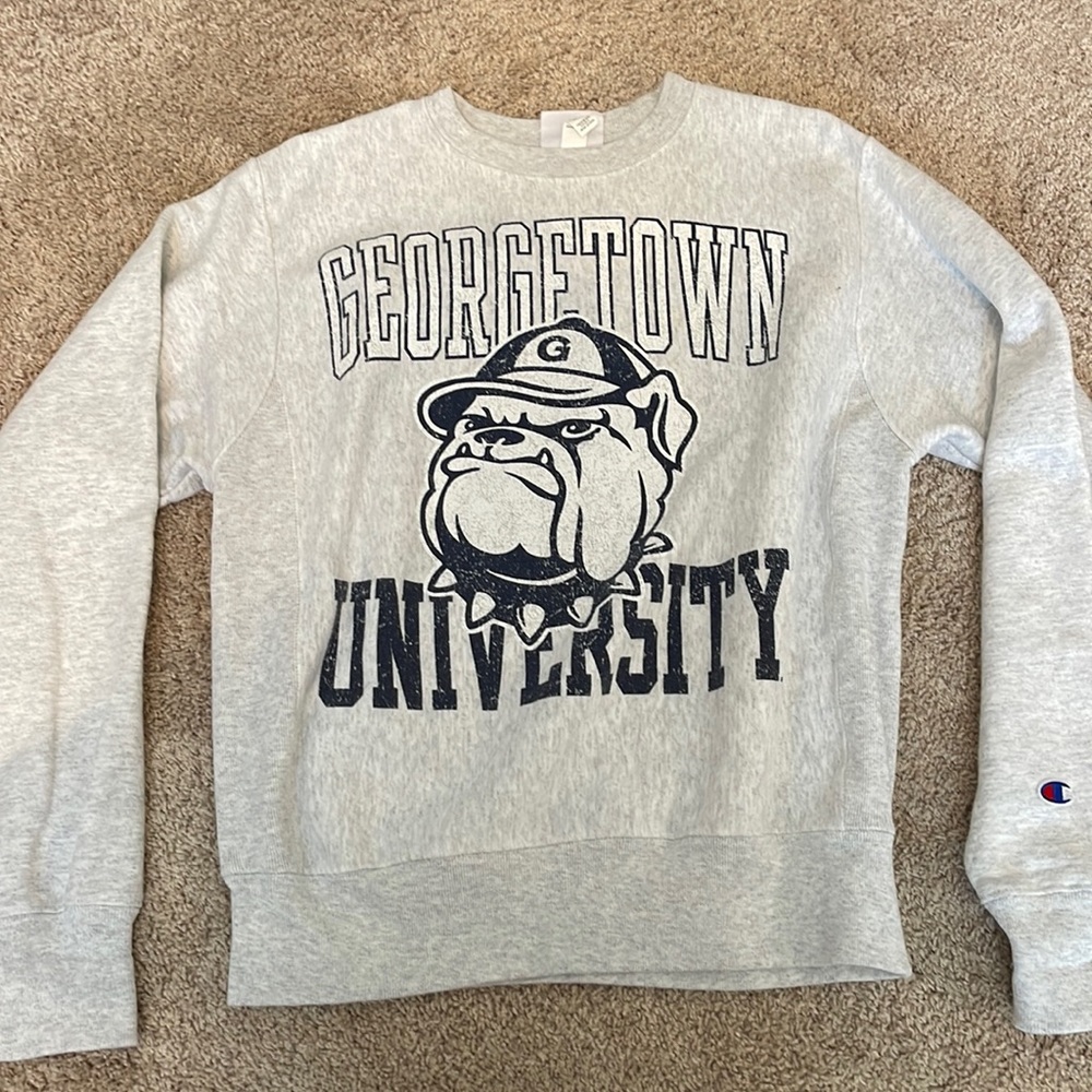 Georgetown Champion Crewneck